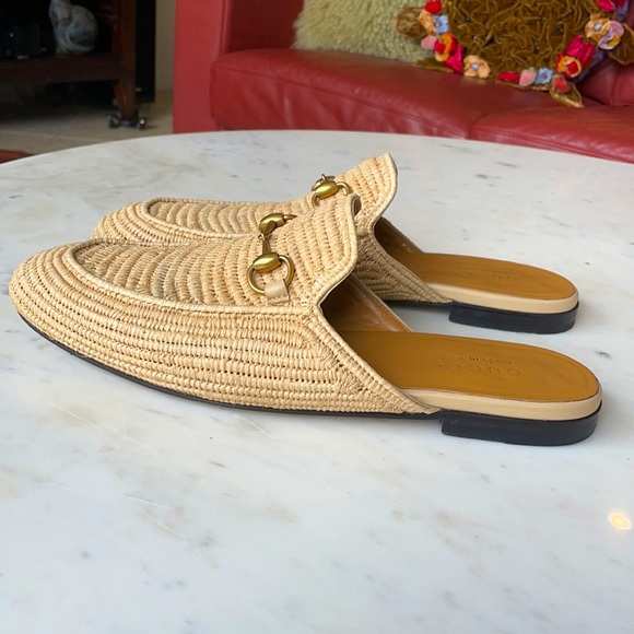 COPY - Gucci men’s straw slippers size 10 - Picture 3 of 10